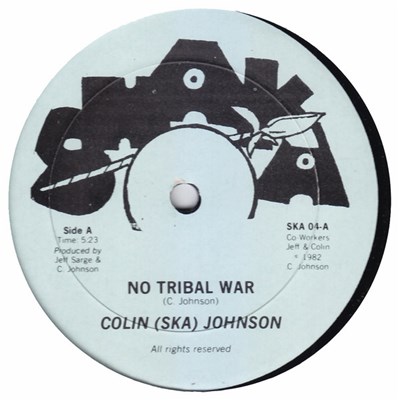 Colin (Ska) Johnson - No Tribal War download mp3 flac