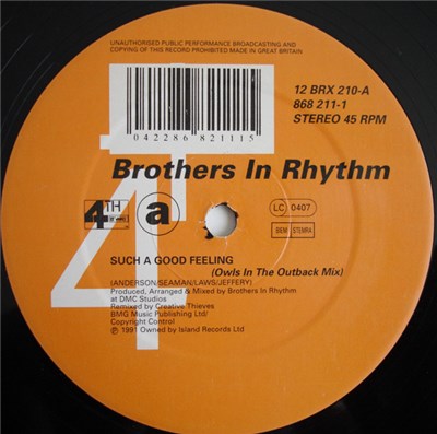 Brothers In Rhythm - Such A Good Feeling download mp3 flac