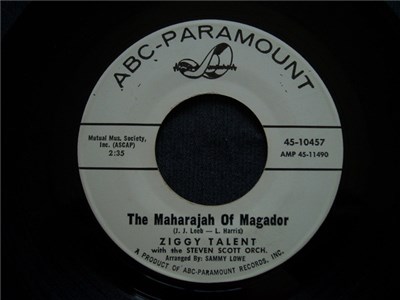 Ziggy Talent - The Maharajah Of Magador download mp3 flac