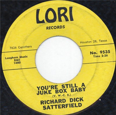 Richard Dick Satterfield - You're Still A Juke Box Baby download mp3 flac