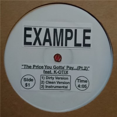 Example - The Price You Gotta' Pay... (Pt. 2) / Theme From "Id Est" download mp3 flac