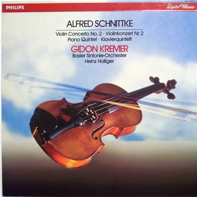 Alfred Schnittke, Gidon Kremer, Basler Sinfonie-Orchester, Heinz Holliger - Violin Concerto No.2 / Piano Quintet download mp3 flac