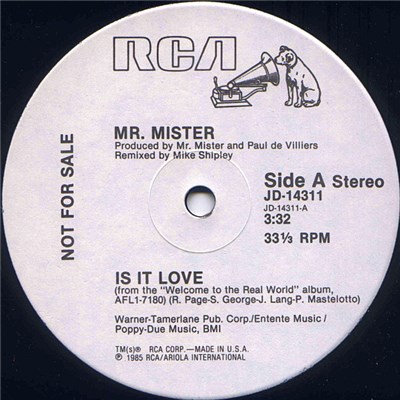 Mr. Mister - Is It Love B/W Kyrie (Live) download mp3 flac