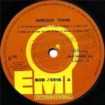 Marcelo Tovar - Tu Sin Mi No Eres Feliz download mp3 flac