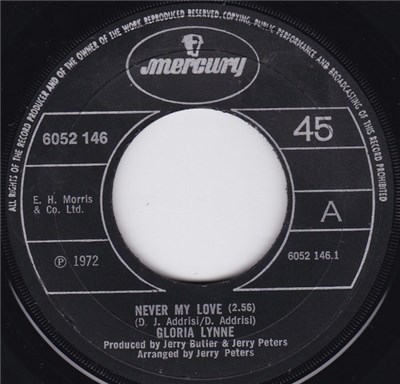 Gloria Lynne - Never My Love download mp3 flac