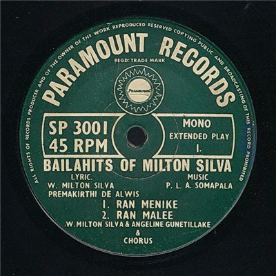 W. Milton Silva & Angeline Gunetillake & Unknown Artist - Bailahits Of Milton Silva download mp3 flac
