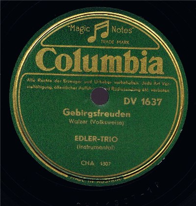 Edler-Trio - Gebirgsfreuden / Waidmannsheil-Marsch download mp3 flac