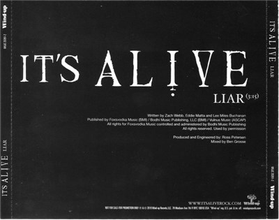 It's Alive - Liar download mp3 flac