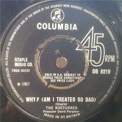 The Nocturnes - Why? (Am I Treated So Bad) download mp3 flac