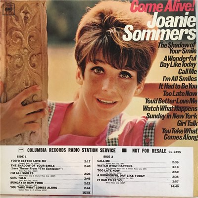 Joanie Sommers - Come Alive! download mp3 flac