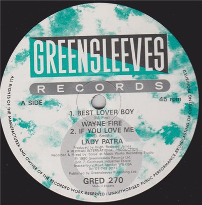Wayne Fire / Lady Patra - Best Lover Boy / If You Love Me download mp3 flac