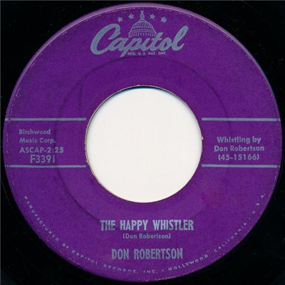 Don Robertson - The Happy Whistler / You're Free To Go download mp3 flac
