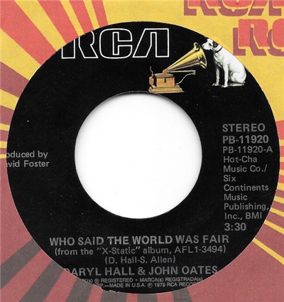 Daryl Hall & John Oates - Who Said The World Was Fair download mp3 flac