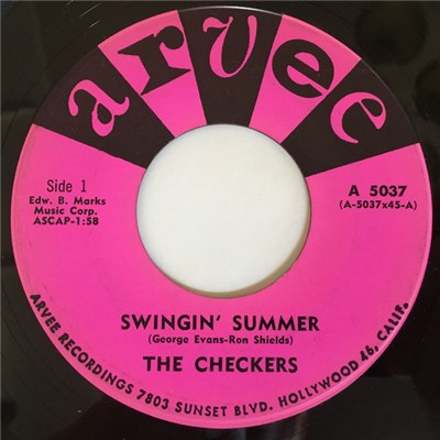 The Checkers - Swingin' Summer / Skooby Doo download mp3 flac