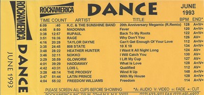 Various - Dance June 1993 download mp3 flac