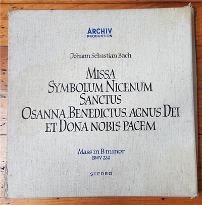 Johann Sebastian Bach - Karl Richter - Missa Symbolum Nicenum Sanctus Osanna, Benedictus, Agnus Dei Et Dona Nobis Pacem (Mass in B minor) BWV 232 download mp3 flac