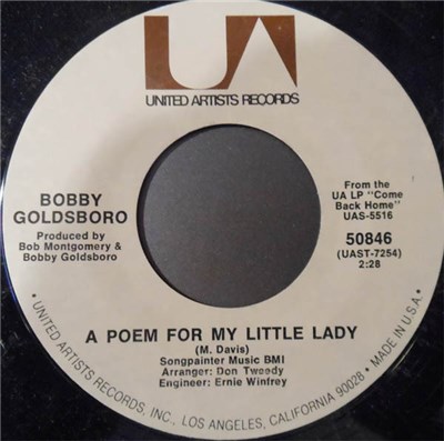 Bobby Goldsboro - A Poem For My Little Lady download mp3 flac