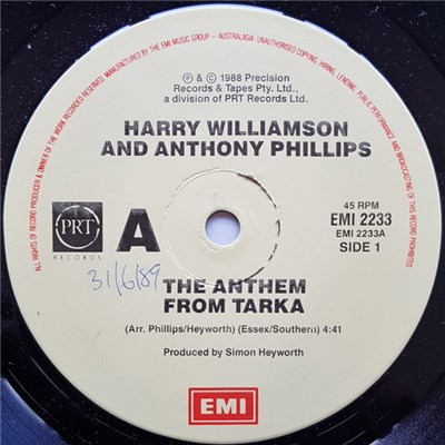 Anthony Phillips And Harry Williamson - The Anthem from Tarka download mp3 flac