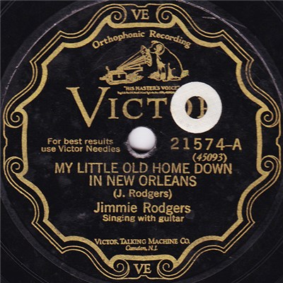 Jimmie Rodgers - My Little Old Home Down In New Orleans / Dear Old Sunny South By The Sea download mp3 flac