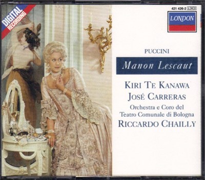 Puccini - Kiri Te Kanawa, José Carreras, Orchestra E Coro del Teatro Comunale di Bologna, Riccardo Chailly - Manon Lescaut download mp3 flac