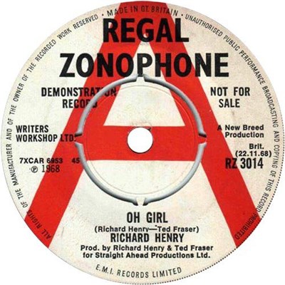 Richard Henry - Oh Girl download mp3 flac