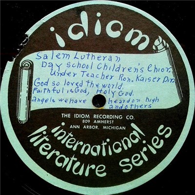 Salem Lutheran Day School Children's Chior - God So Loved The World, Faithful Is God, Holy God, Angels We Have Heard On High, And Others download mp3 flac