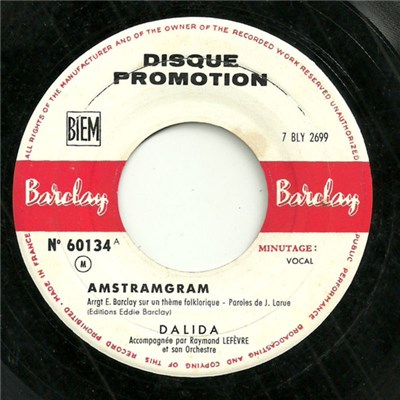 Dalida - Amstramgram download mp3 flac