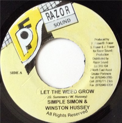 Simple Simon & Winston Hussey - Let The Weed Grow download mp3 flac