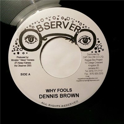 Dennis Brown - Why Fools / Shame download mp3 flac