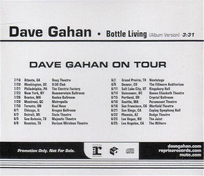 Dave Gahan - Bottle Living download mp3 flac