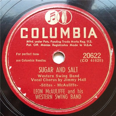 Leon McAuliffe And His Western Swing Band - Sugar And Salt / Panhandle Waltz download mp3 flac