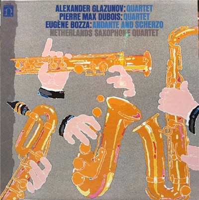 Alexander Glazunov, Pierre-Max Dubois, Eugène Bozza, Netherlands Saxophone Quartet - Quartet For Four Saxophones In B Flat Major, Op. 109 | Quartet For Saxophones | Andante And Scherzo For Saxophone Quartet download mp3 flac