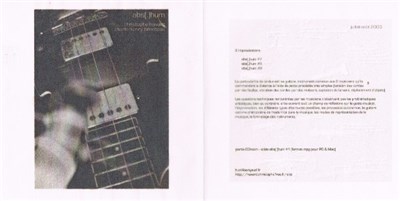 Abs(.)Hum - 3 Improvisations download mp3 flac