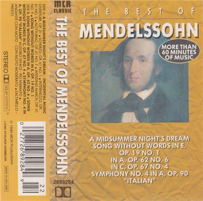 Felix Mendelssohn - The Best Of Mendelssohn download mp3 flac