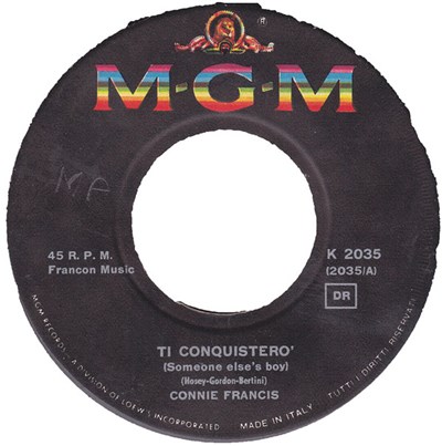 Connie Francis - Ti Conquisterò (Someone Else's Boy) download mp3 flac