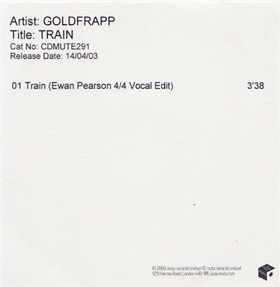 Goldfrapp - Train download mp3 flac