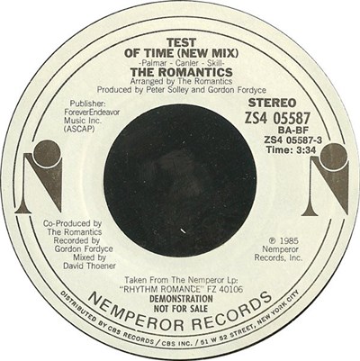 The Romantics - Test Of Time (New Mix) download mp3 flac