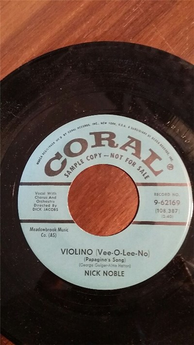Nick Noble - Lemons And Cloves / Violino (Vee-0-Lee-No) download mp3 flac