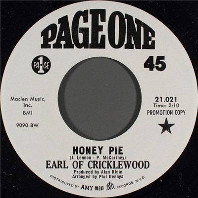 Earl Of Cricklewood - Honey Pie download mp3 flac