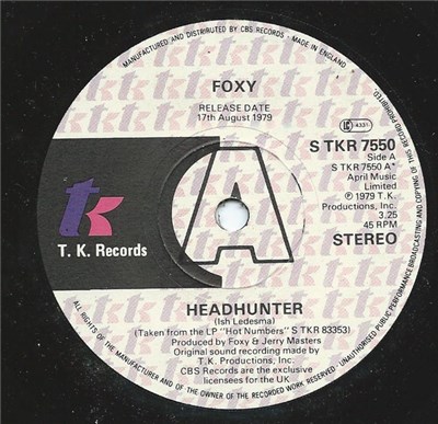 Foxy - Headhunter download mp3 flac