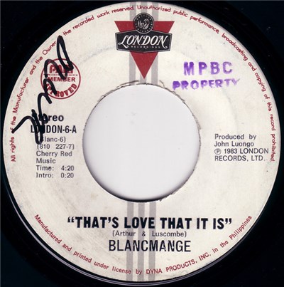 Blancmange - That's Love, That It Is download mp3 flac