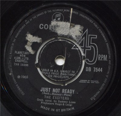The Exciters - Just Not Ready / Are You Satisfied download mp3 flac