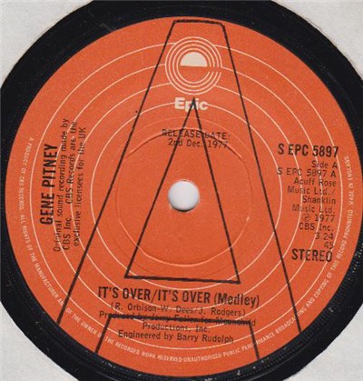 Gene Pitney - It's Over/It's Over (Medley) download mp3 flac