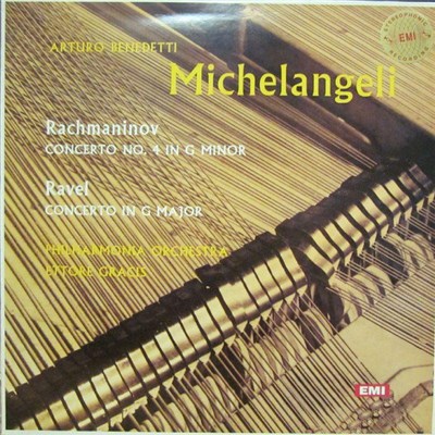 Arturo Benedetti Michelangeli, Philharmonia Orchestra, Ettore Gracis, Rachmaninov, Ravel - Rachmaninov: Concerto No. 4 In G Minor - Ravel: Concerto in G Major download mp3 flac