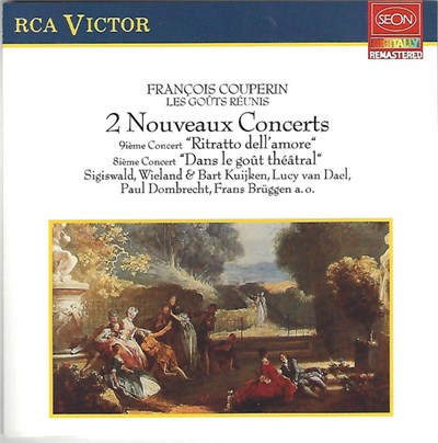 François Couperin -- Sigiswald Kuijken, Wieland Kuijken, Bart Kuijken, Lucy Van Dael, Paul Dombrecht, Frans Brüggen - 2 Nouveaux Concerts download mp3 flac
