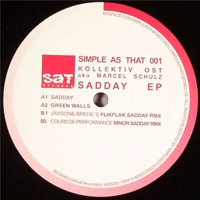 Kollektiv Ost Aka Marcel Schulz - Sadday EP download mp3 flac