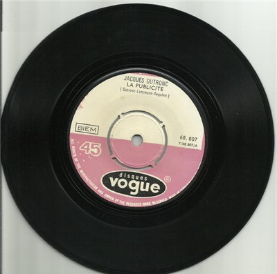 Jacques Dutronc - La Publicité download mp3 flac