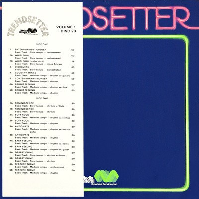 Unknown Artist - Trendsetter - Volume 1, Disc 23 download mp3 flac