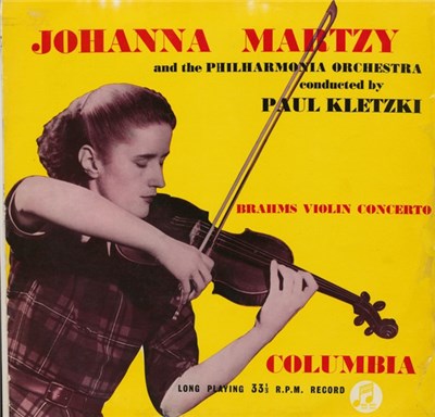 Brahms / Johanna Martzy, Paul Kletzki - Brahms Violin Concerto download mp3 flac