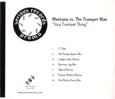 Montano vs. Trumpet Man, The - Itza Trumpet Thing download mp3 flac